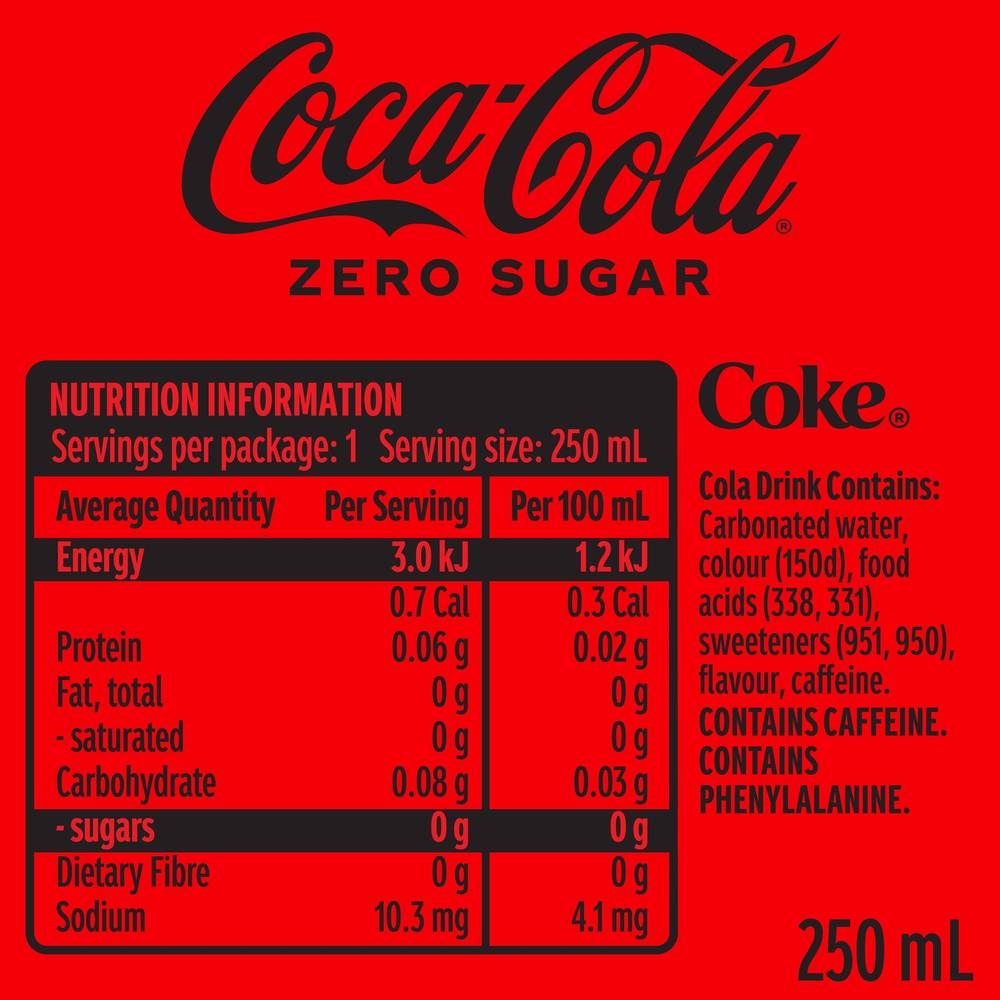 Coca Cola No Sugar Delivery Near Me Order Online Uber Eats