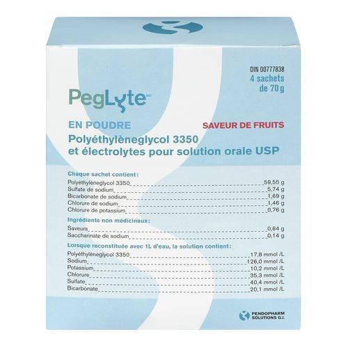 Peglyte Powder Laxative Powder G X G Livraison Proximit