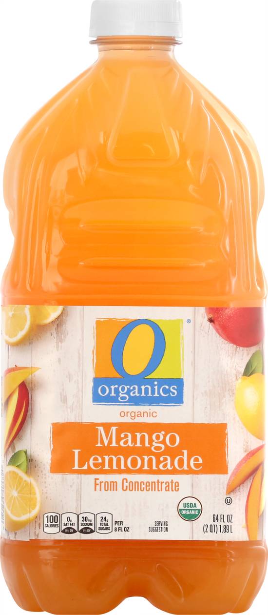 O Organics Organic Mango Lemonade Juice Fl Oz Delivery Near You