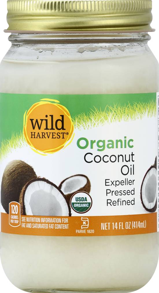 Wild Harvest Organic Coconut Oil 14 Fl Oz Delivery Near You Uber Eats