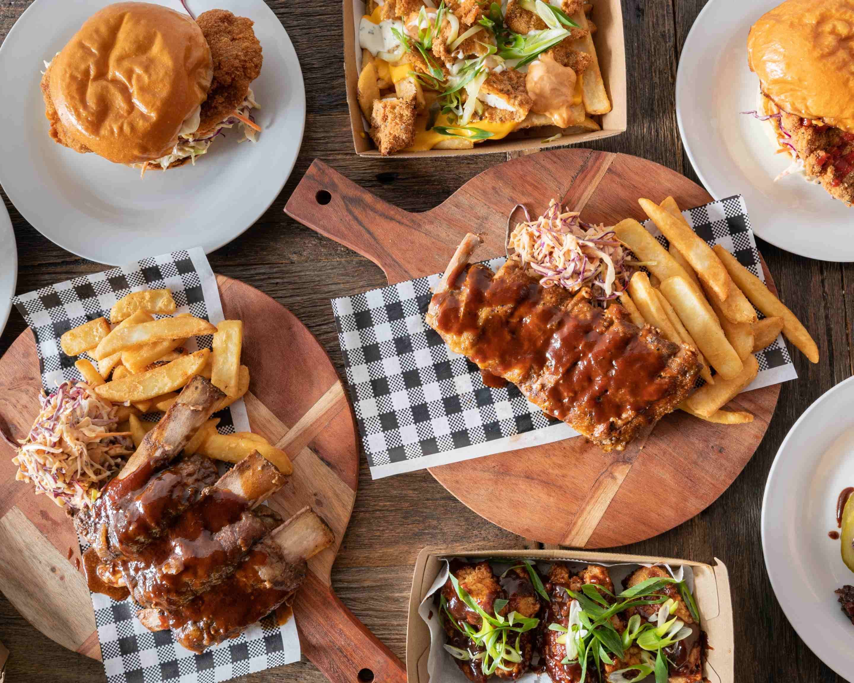 Hungry Cow Burgers And Ribs Restaurant Menu Takeout In Melbourne