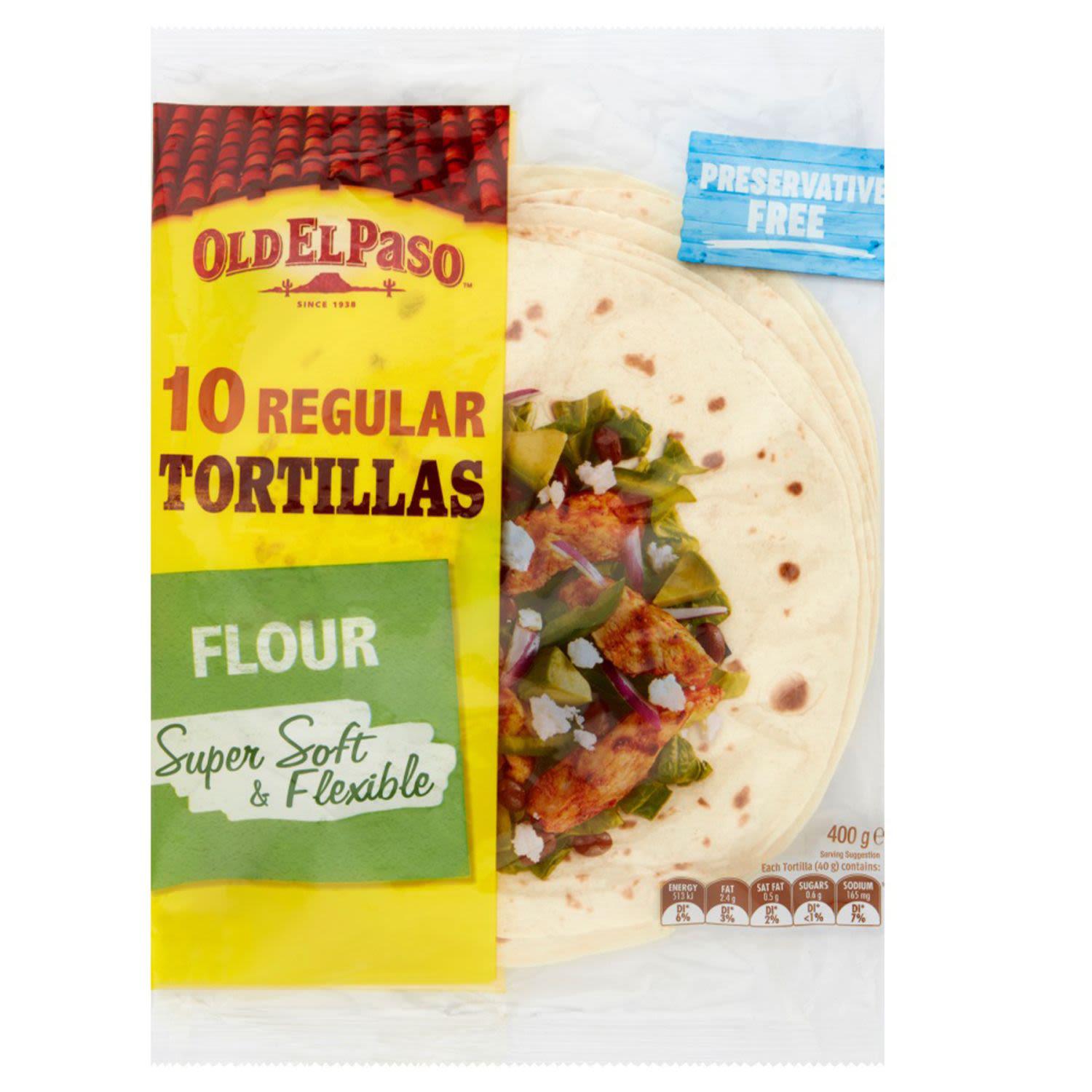 Old El Paso Tortillas (10 Pack)