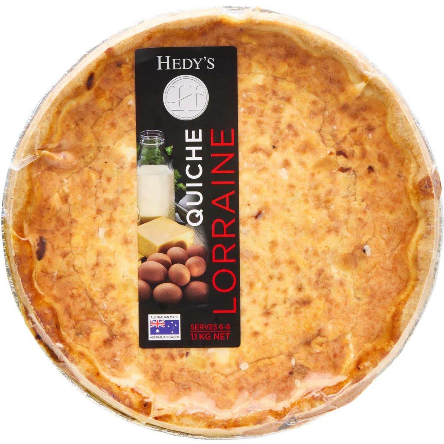 Hedy's Quiche Lorraine 1.1kg