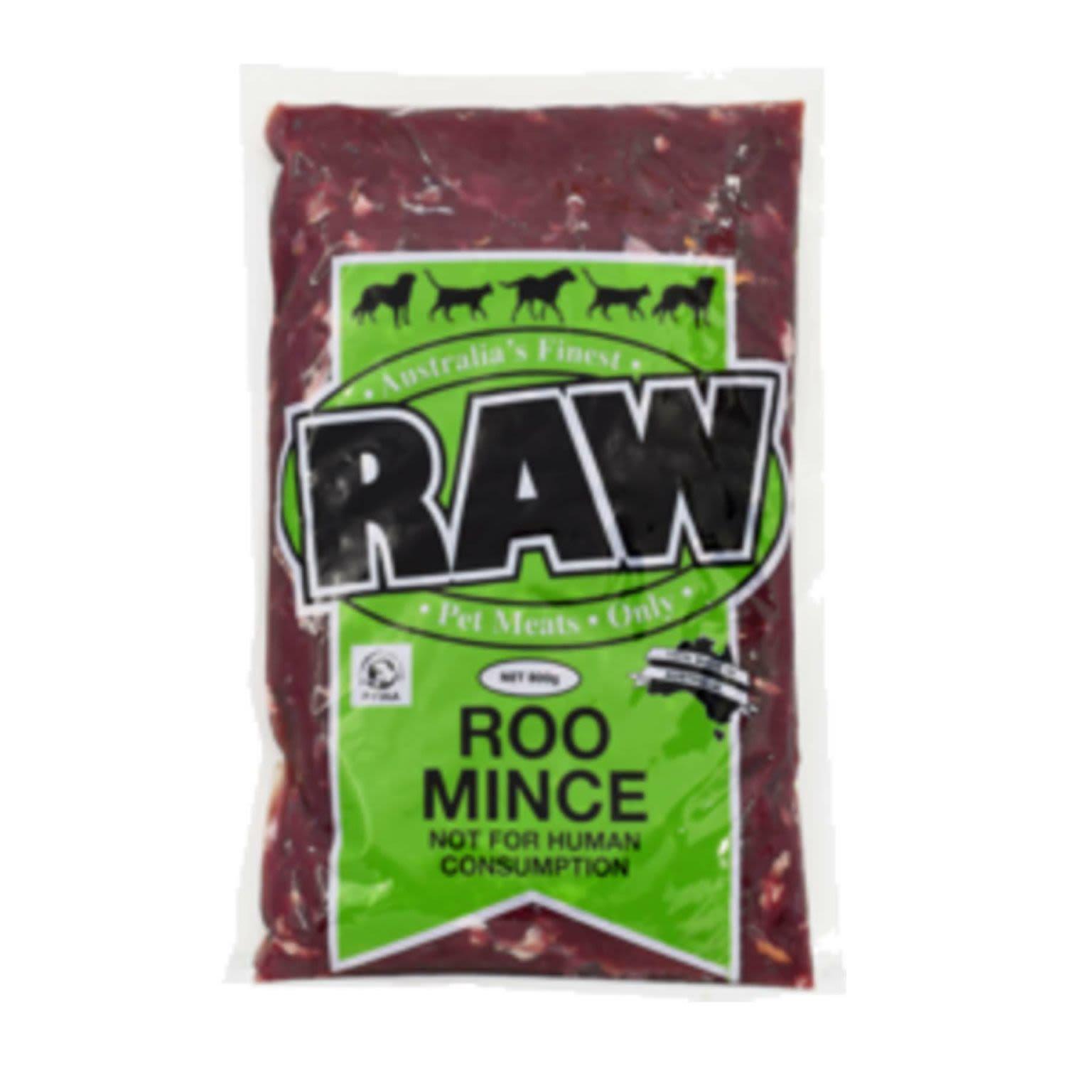 Raw Pet Meats Roo Mince 800g