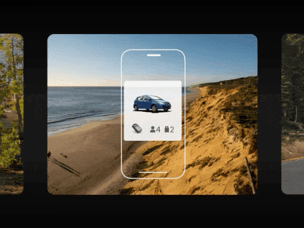 Uber Rent E-Mail Hero GIF