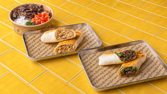 MR. SHA I Steak & Chicken Shawarma - Essen