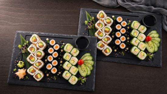 Sushi poké salade