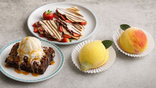 Signature Ice cream and crepes