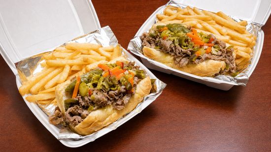 Baba’s Famous Philly Steak & Lemonade (S Damen)