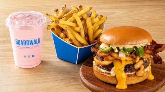 Boardwalk Fresh Burgers Fries
