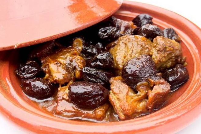 Tajine agneau Pruneau Amandes
