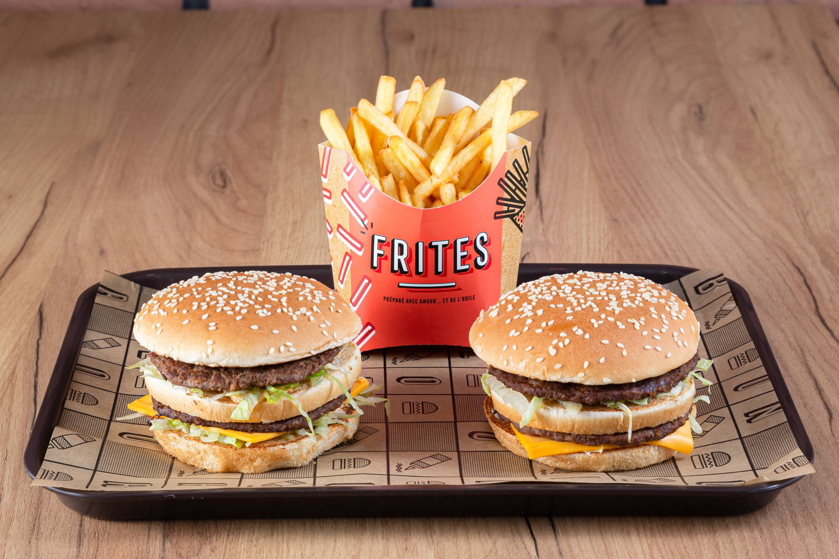 Menu B-5 burger 