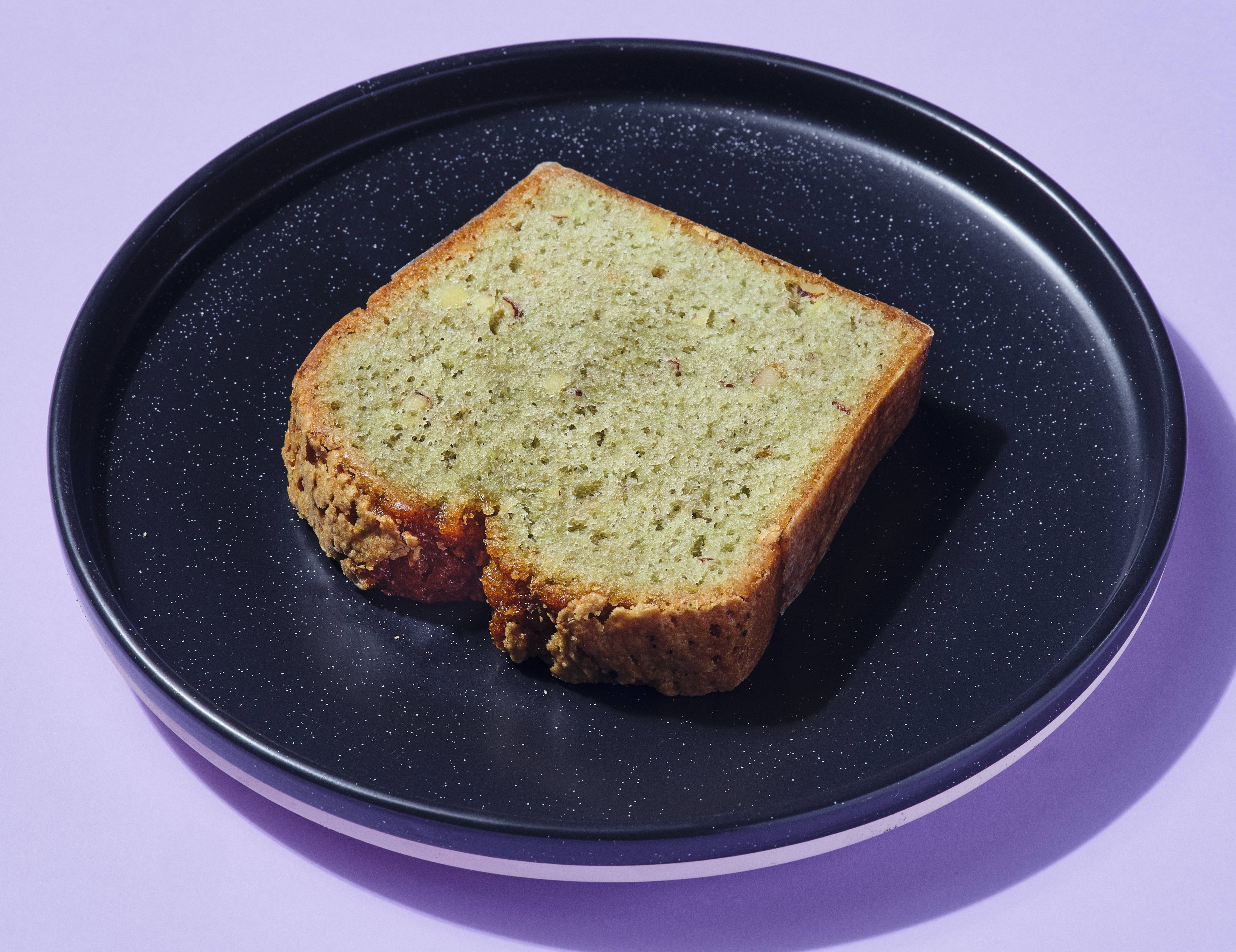 Cake thé vert amande 🟢
