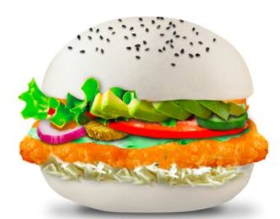Ebi avocado burger 🥑