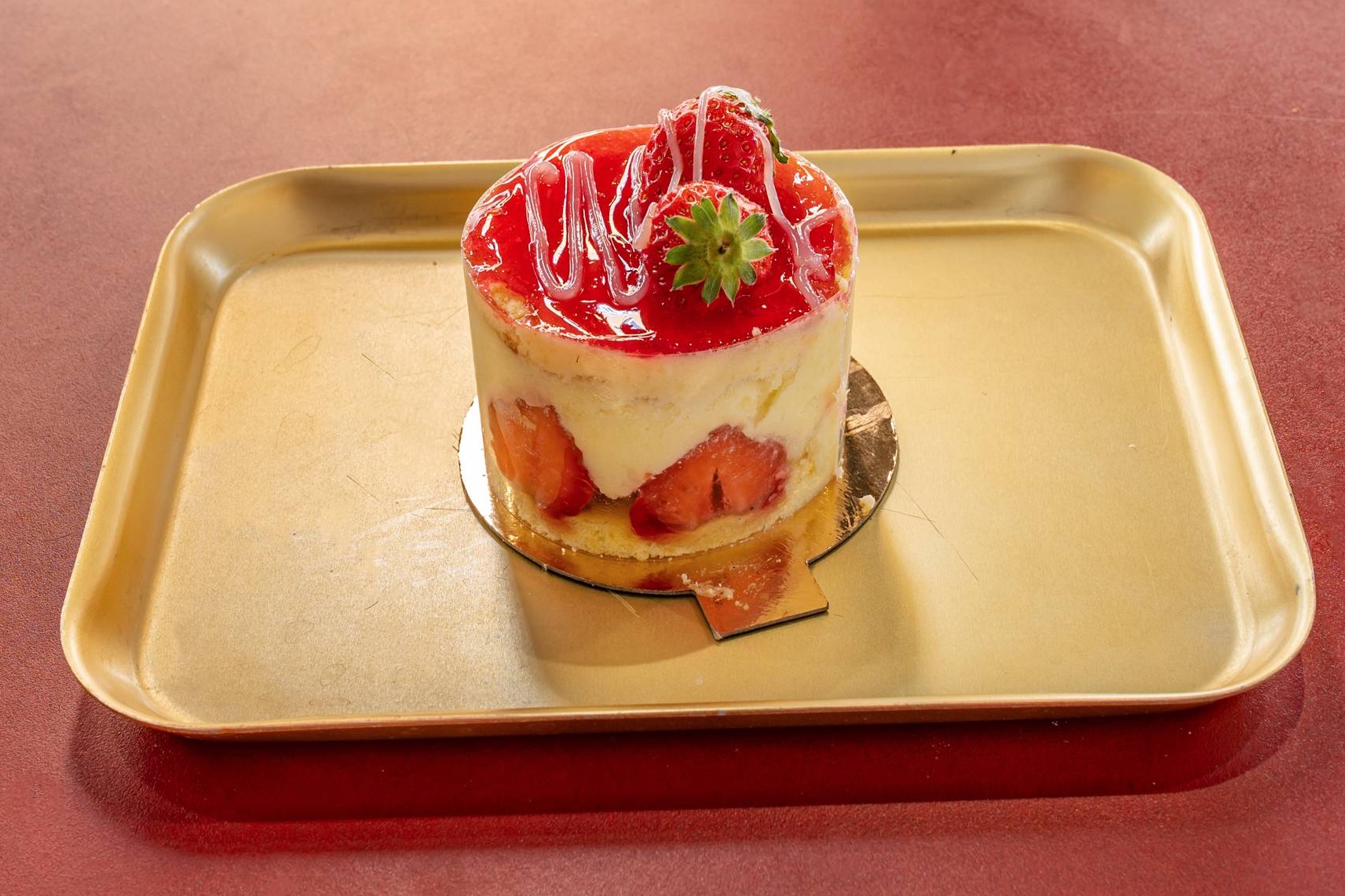 Fraisier framboisier 1 part