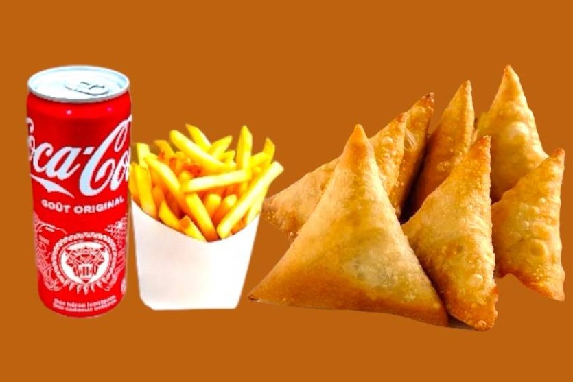 Menu Samoussas au Bœuf
