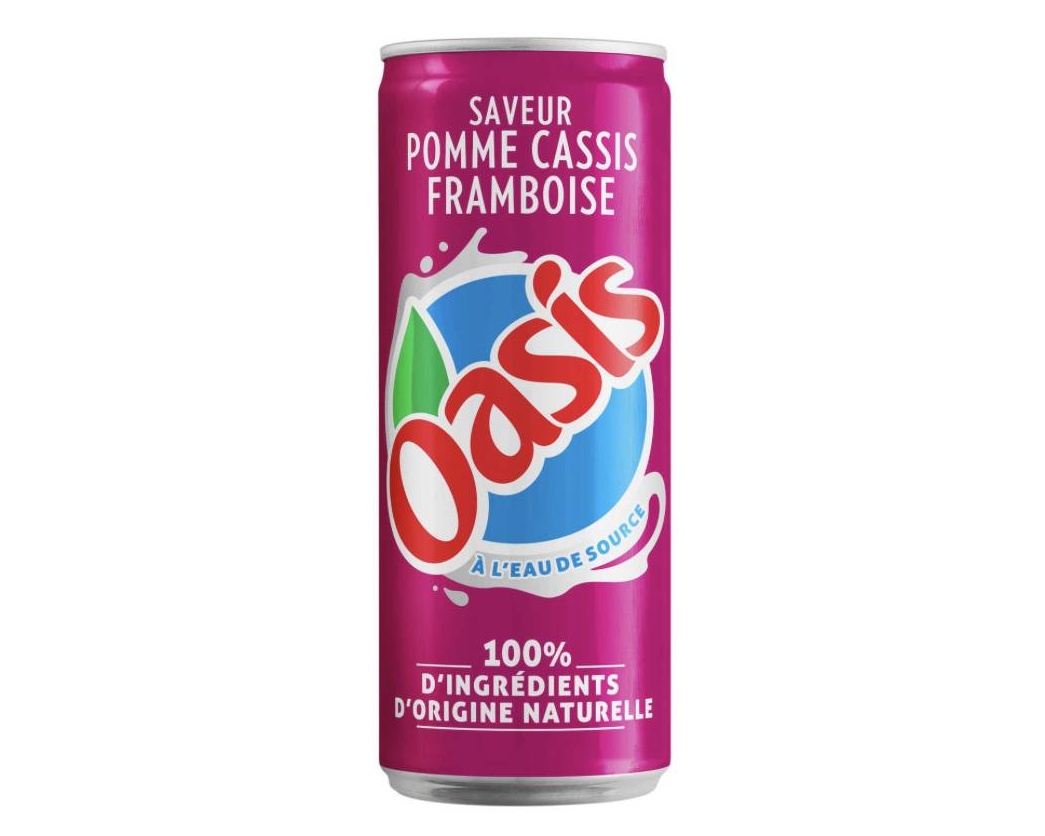 Canette Oasis Cassis