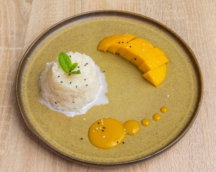 Sticky mango