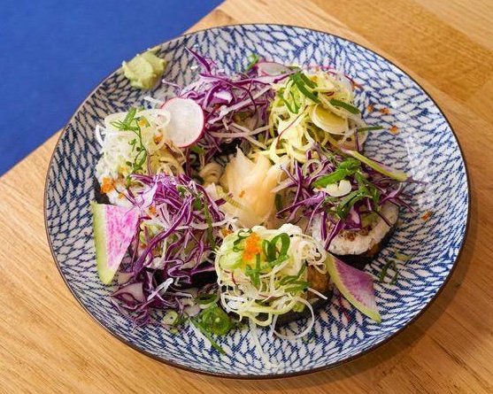 Assiette maki saumon