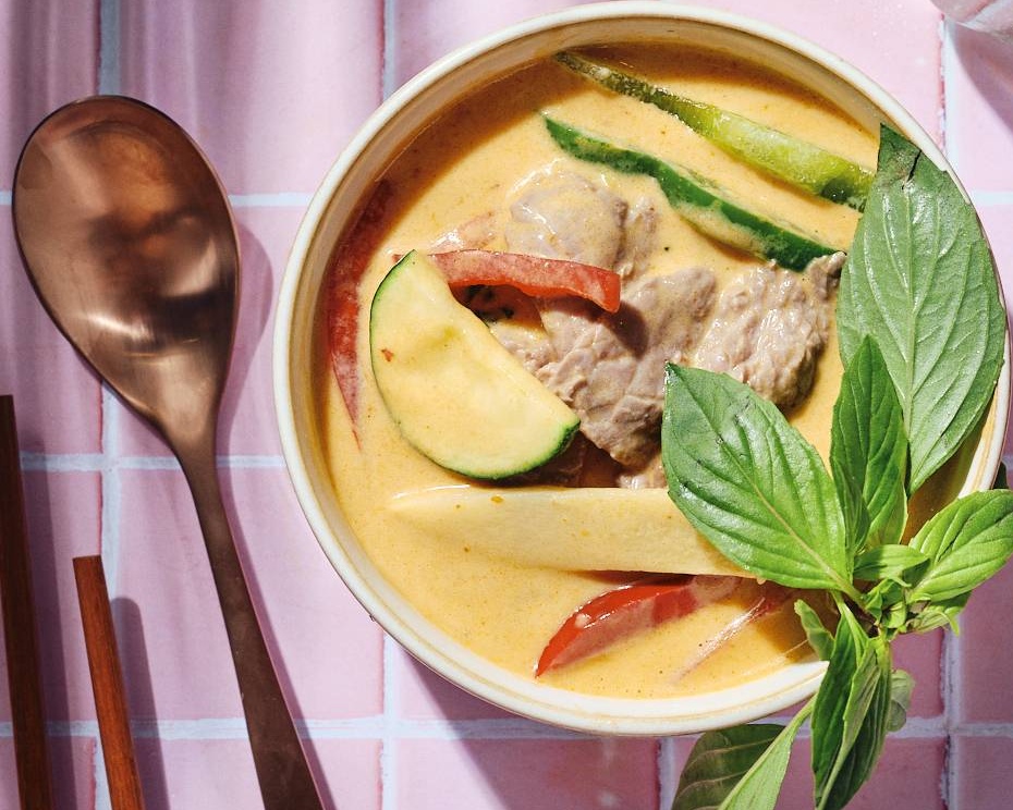 🥦Curry Rouge Legumes🥦 - servi avec du riz