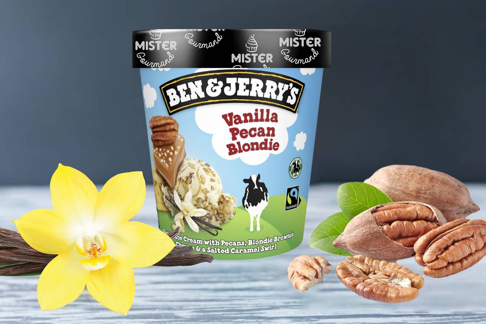 Ben & Jerry's vanille 465 ml