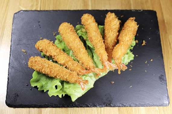 Crevettes tempura