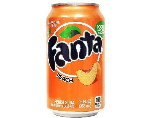 Fanta Peach (pêche) 33cl