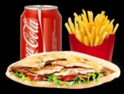 Menu Sandwich Escalope Du Chef  🌯💯