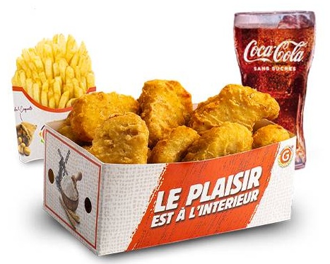 Menu 6 Nuggets