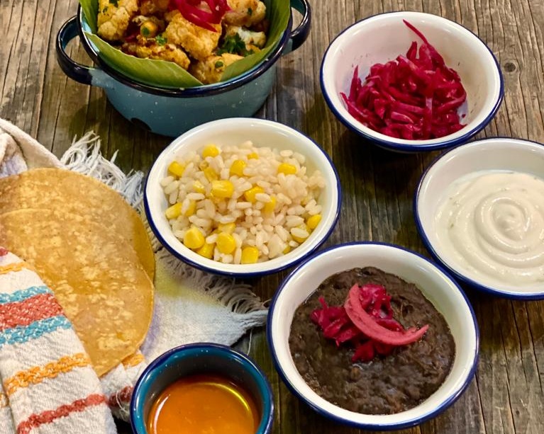 Taquiza Tinga Vegana (Kit Taco)