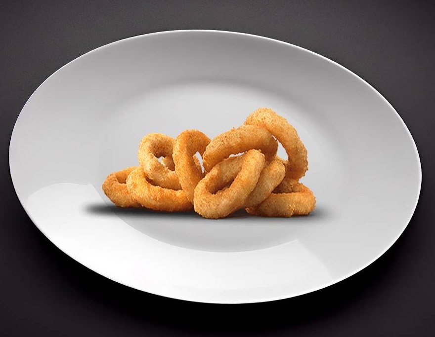 6 oignon rings