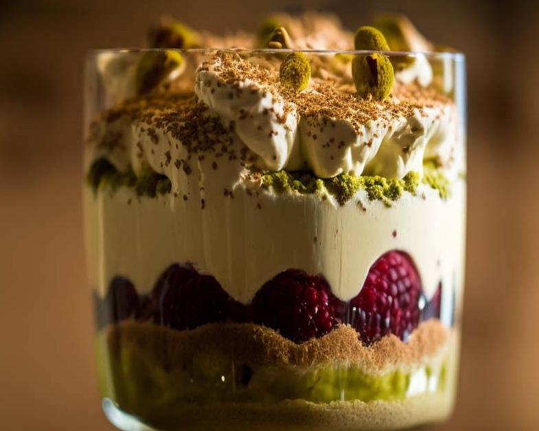 Tiramisu Pistache framboise