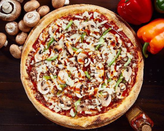 Pizza pepperoni
