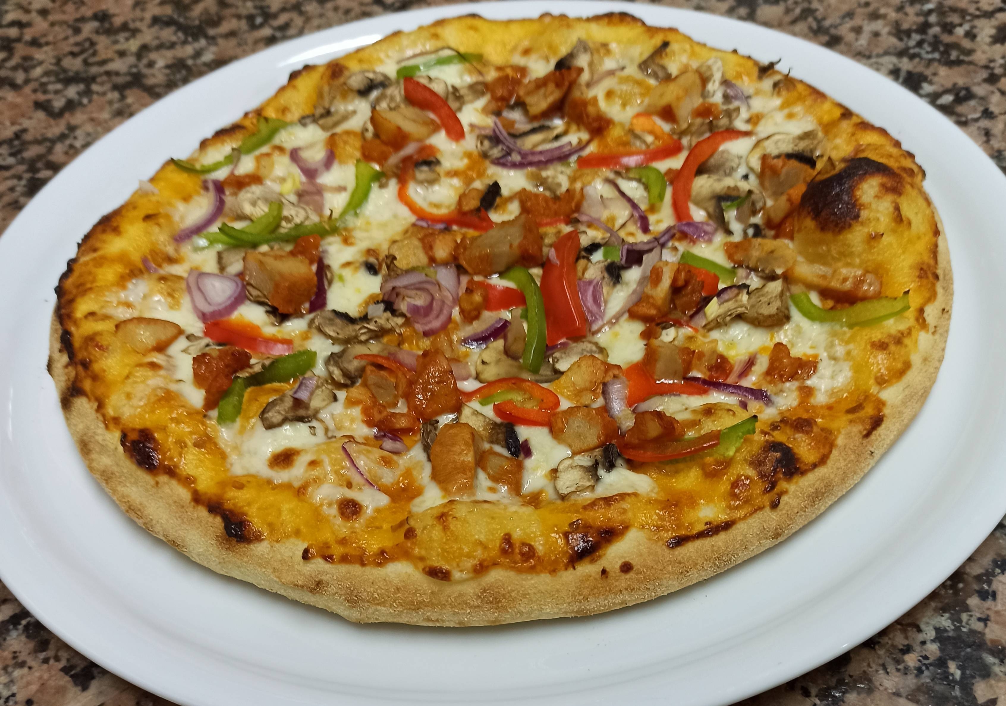 Pizza sylhety 🍕🍗🫑