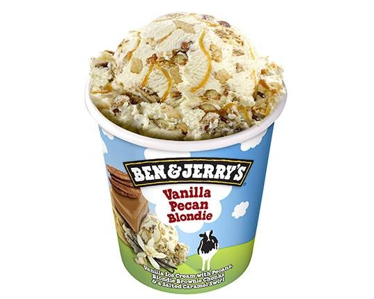 Glace Ben& Jerry vanille noix de pécan 