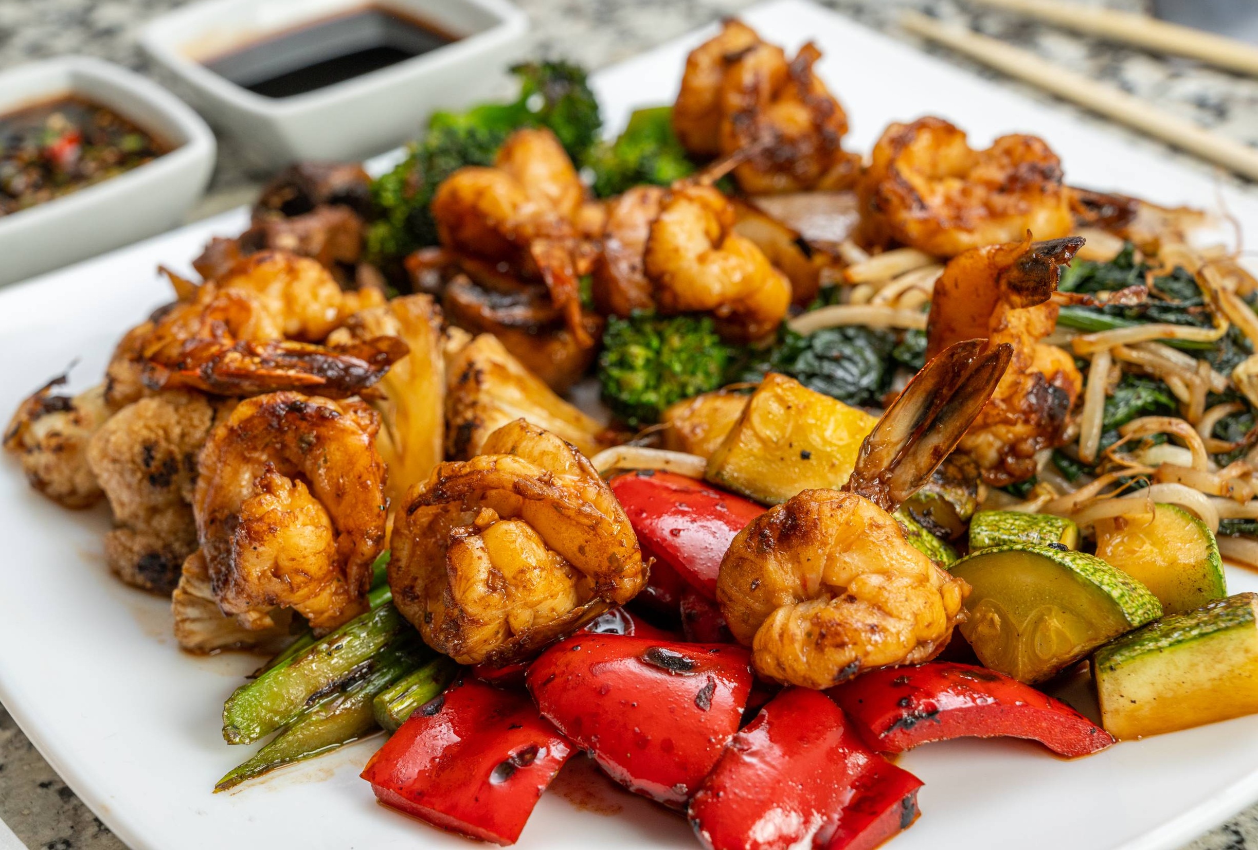 Teppanyaki Camarón