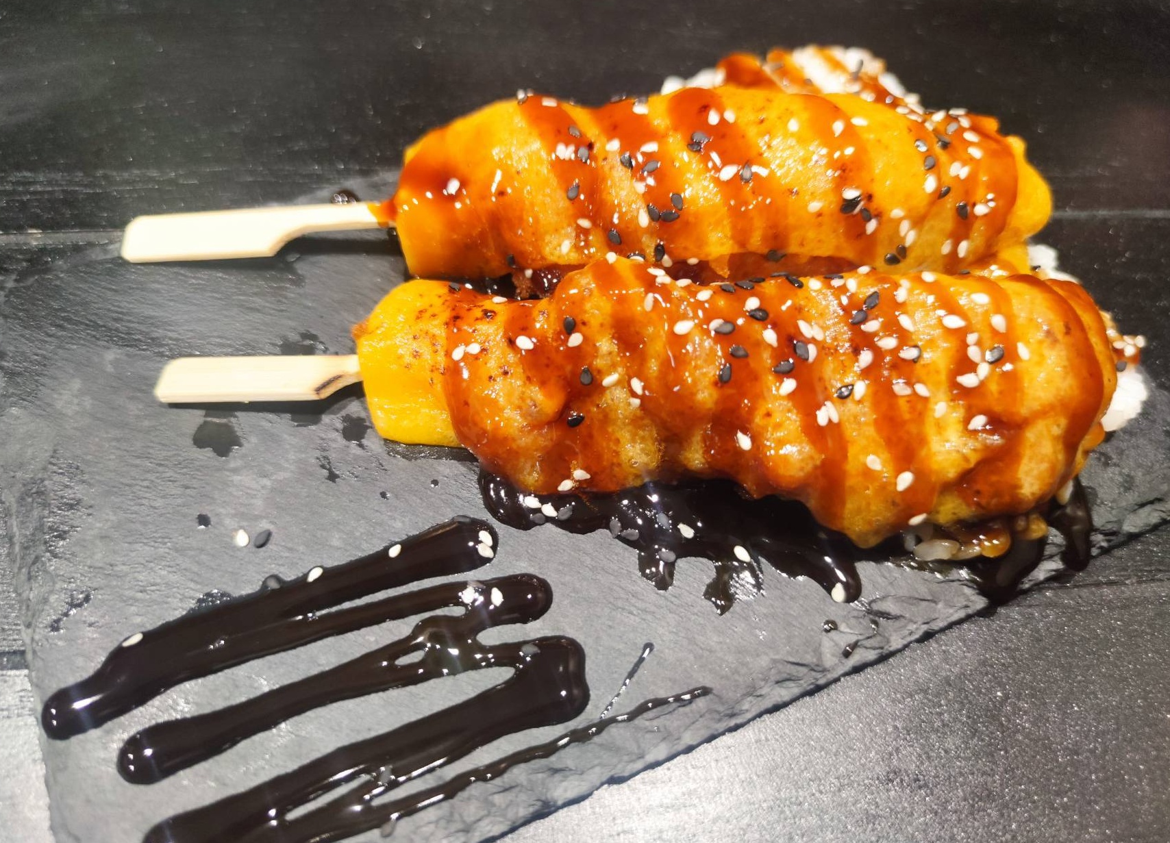 Brochettes poulet frit Cheddar 🍢