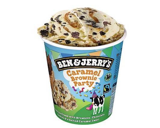 🍦Ben & Jerry's Caramel Brownie Party 465ml