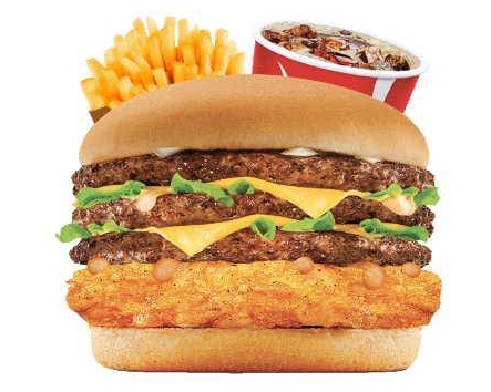 Menu maxi géant burger