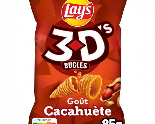 Chips 3D Cacahuete