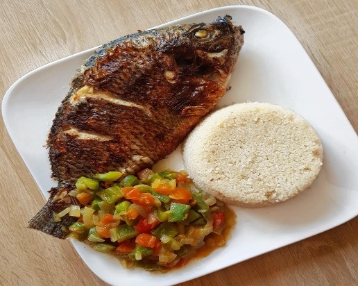 Tilapia braisé