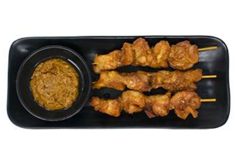 Brochettes de poulet satay