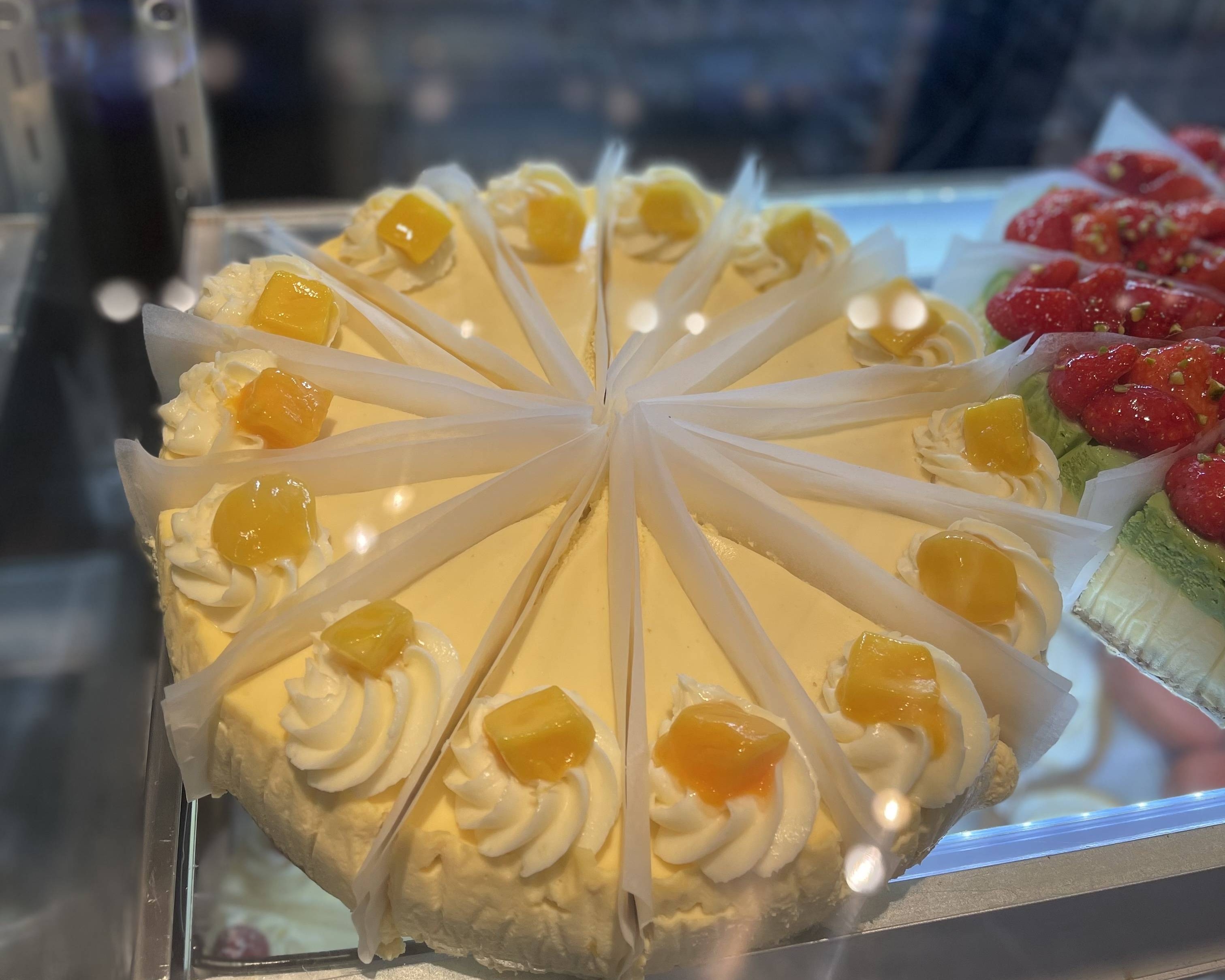 Cheesecake mangue