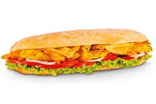Sandwich chicken paprika