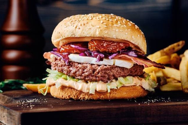 Mozzarella burger