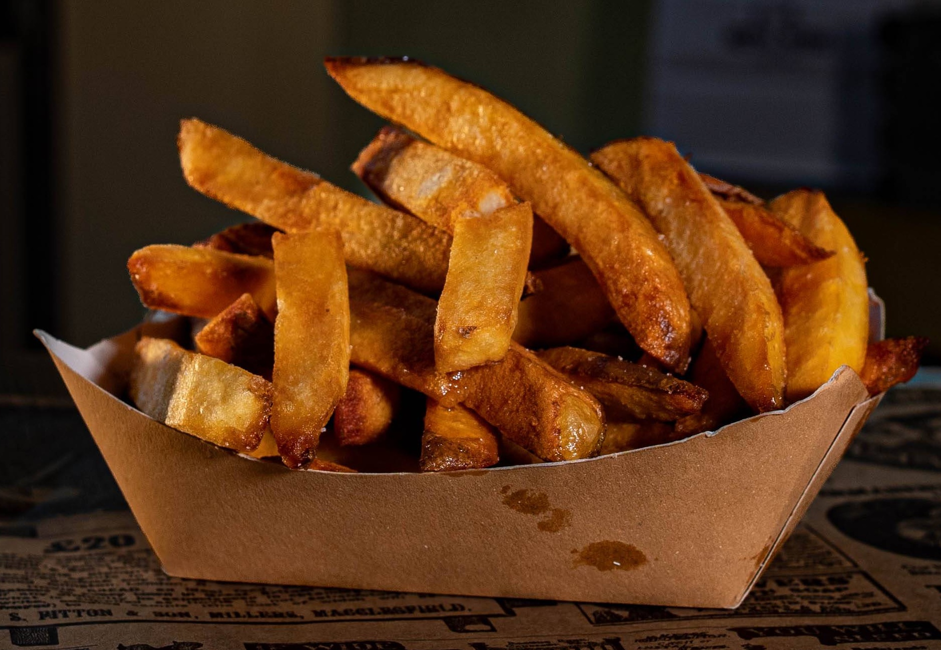 Barquettes de frites maison