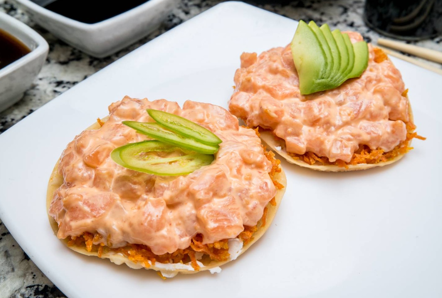 Tostada Spicy