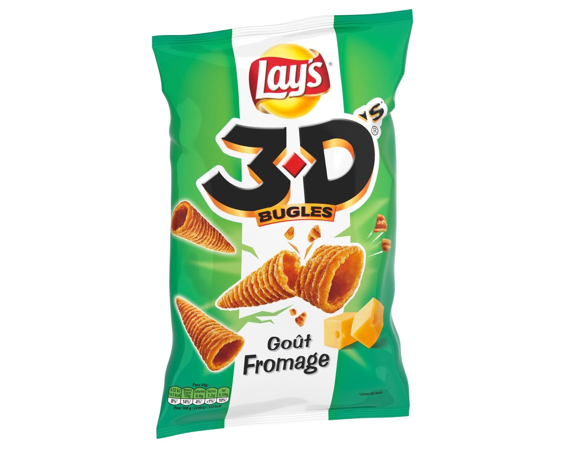 3d bugles fromage