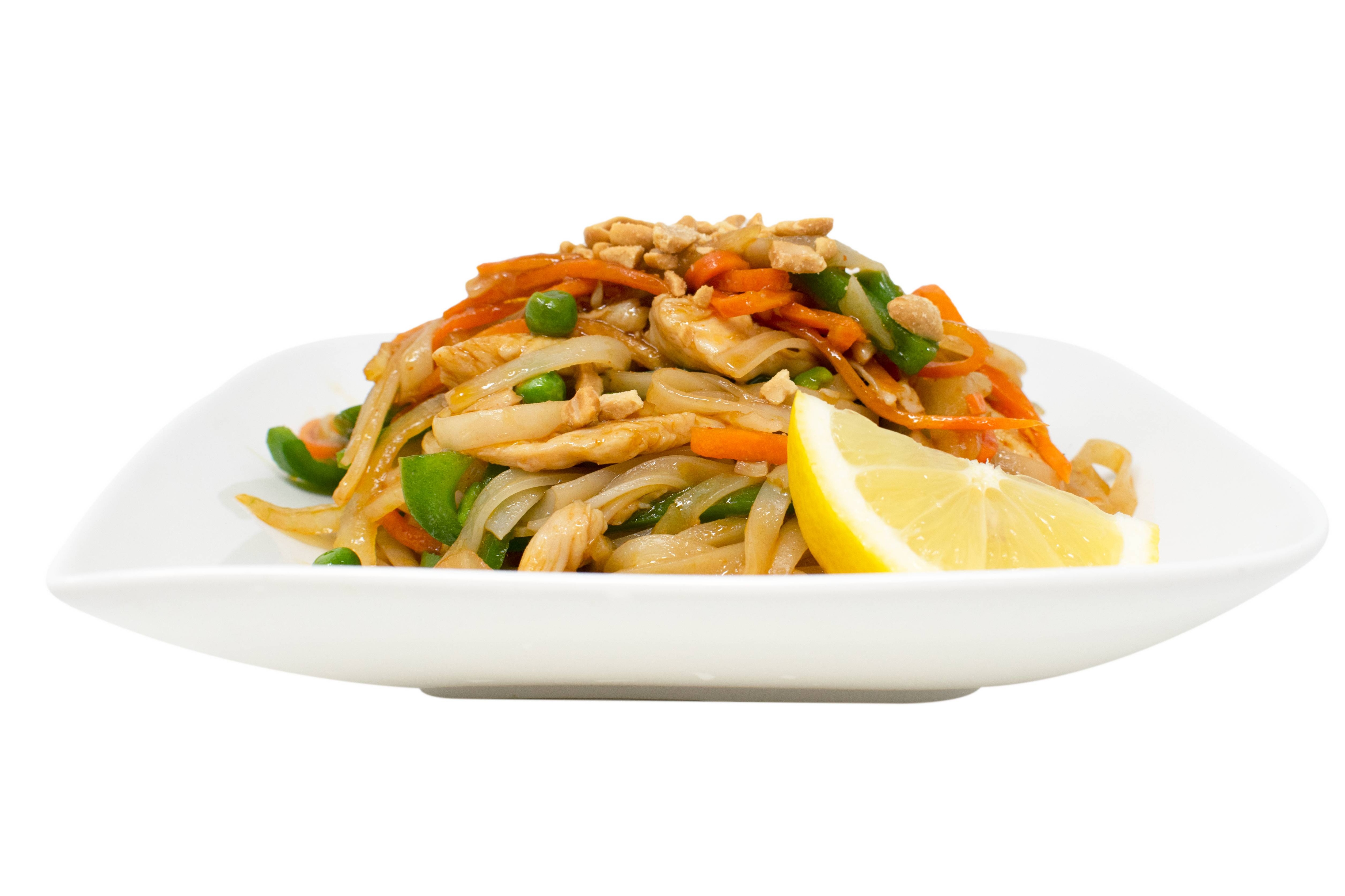 Pad Thaï poulet