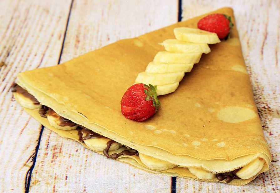 Crêpe sucrée ou bubble waffle à composer 😋